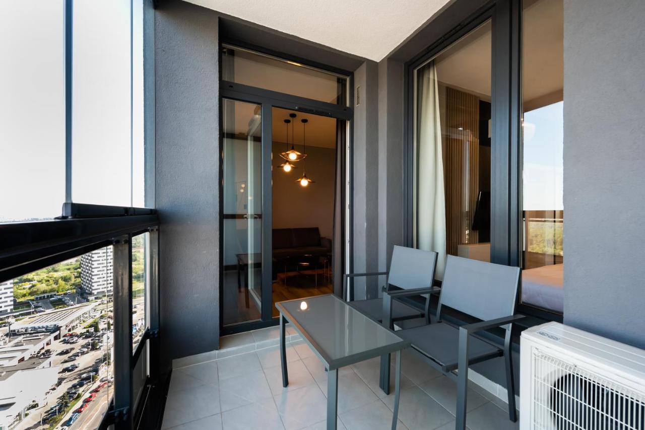 Praga 23Rd Floor High-Class Apartment Warschau Exterior foto