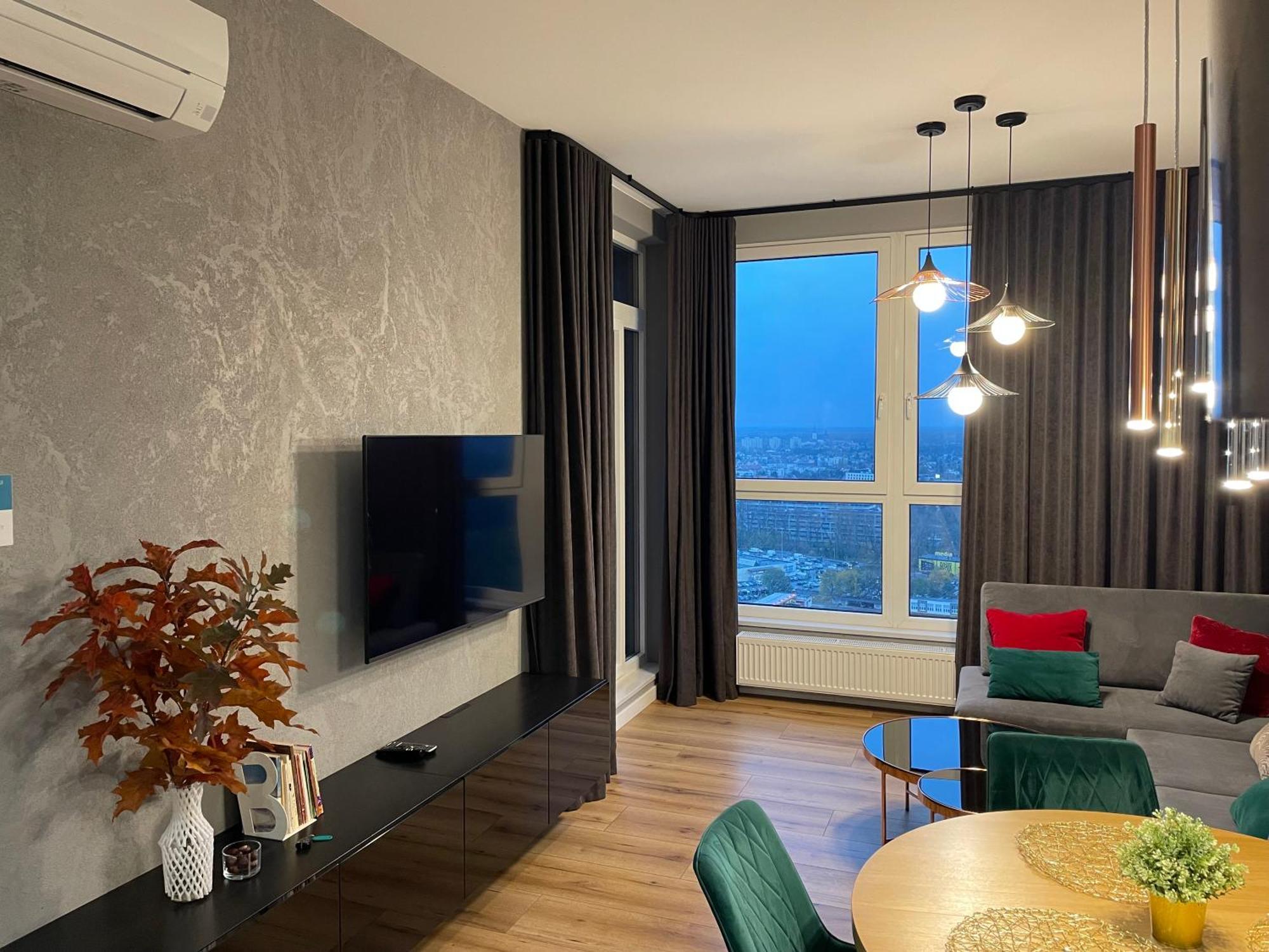 Praga 23Rd Floor High-Class Apartment Warschau Exterior foto